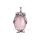 Charm Rose Quartz Owl Pendant Alloy Pendant Necklace Making for Decoration Accessory